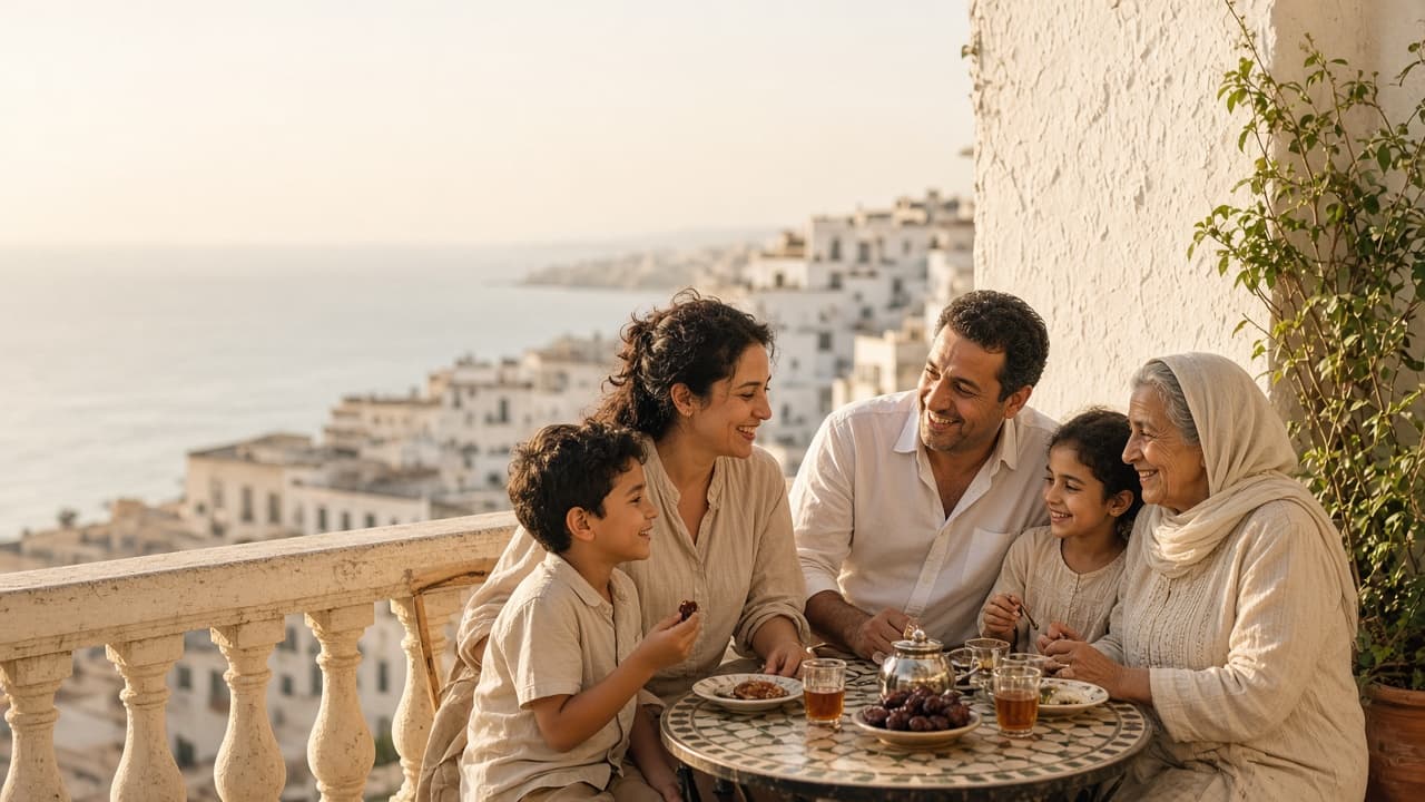 Famille à Alger